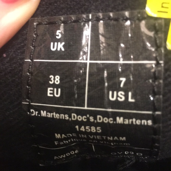 Maroon Dr. Martens - Picture 8 of 8